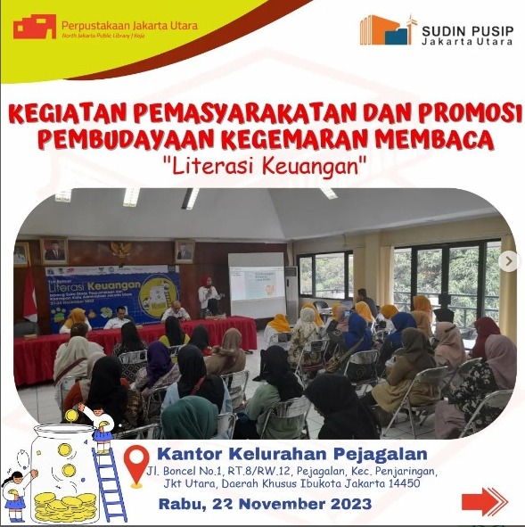 Yuk Belajar Literasi Keuangan Bareng Sudin Pusip Jakarta Utara